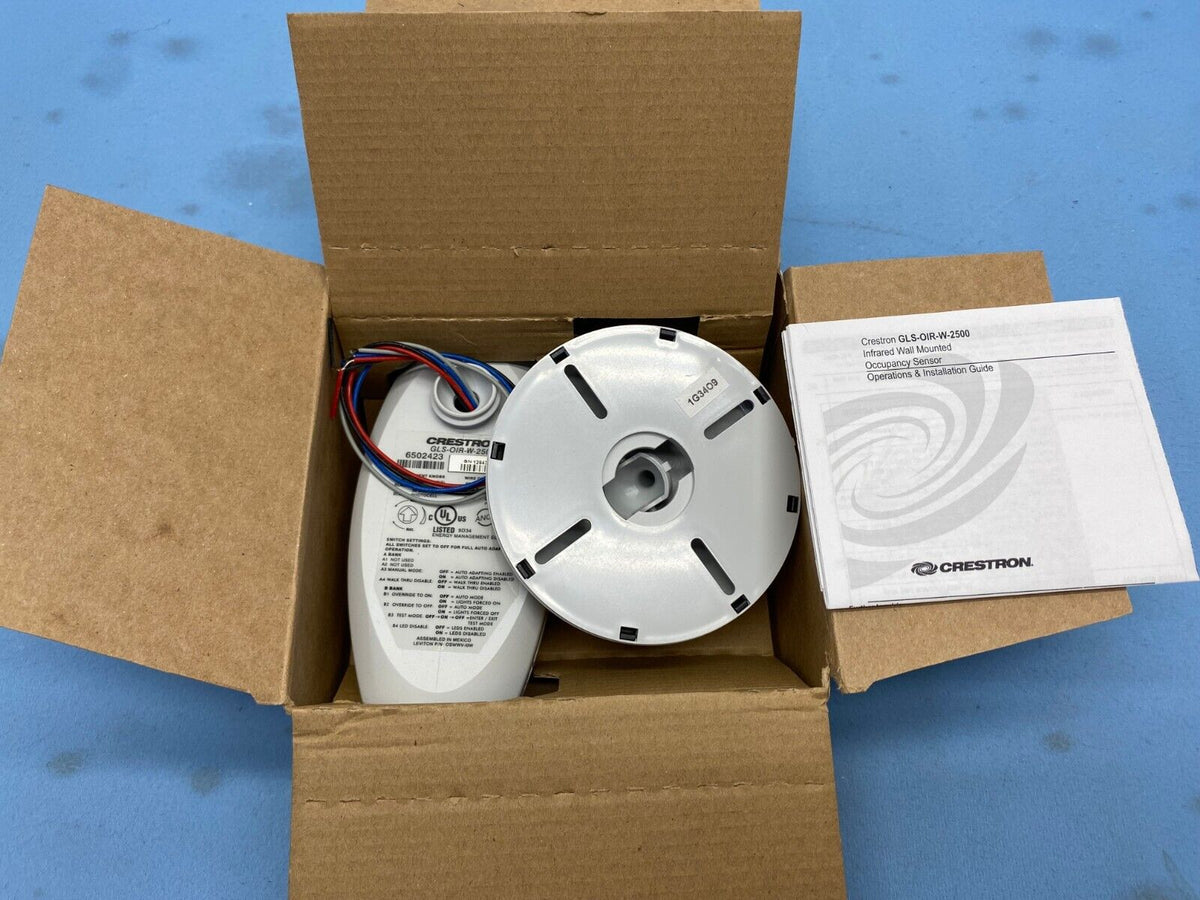 Crestron Gls Part Crestron GLS-OIR-W-2500 InfraRed Wall Mounted Occupancy Sensor – LPAV
