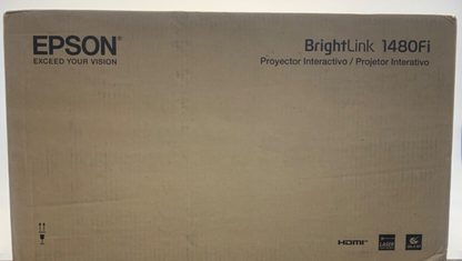 Epson BrightLink 1480Fi 5000-Lumen Ultra-Short Throw 3LCD Laser Projector /H921A