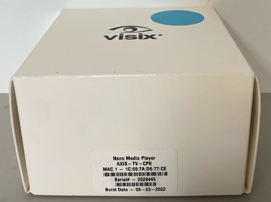 Visix AXIS-TV-CPK