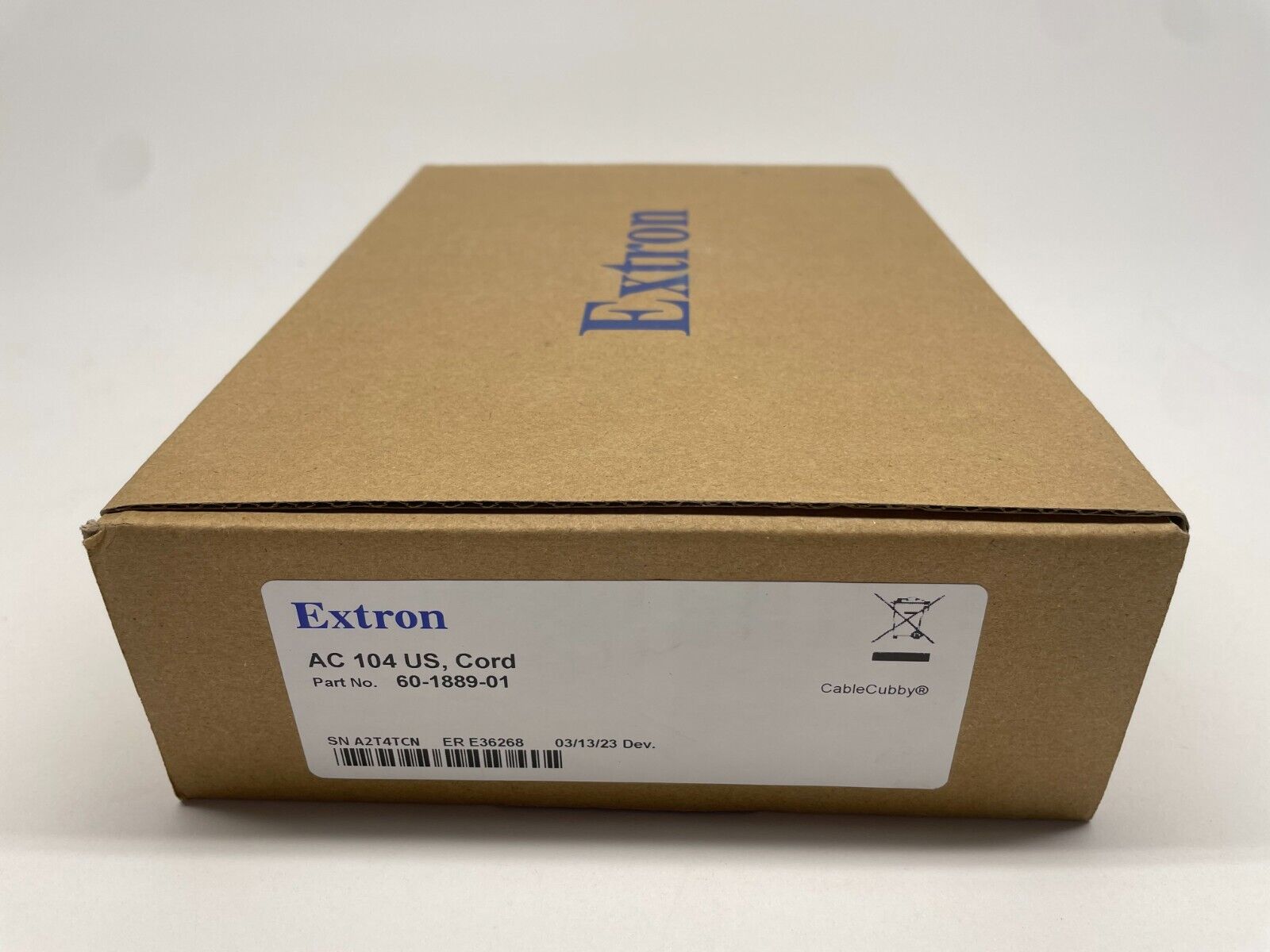 Extron AC104 US Power Module for Cable Cubby Series 60-1889-01 – LPAV