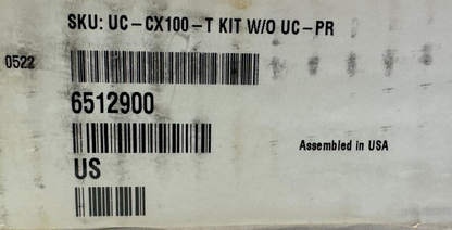 Crestron UC-CX100-T Kit W/O UC-PR Advanced Video Conference System 6512900