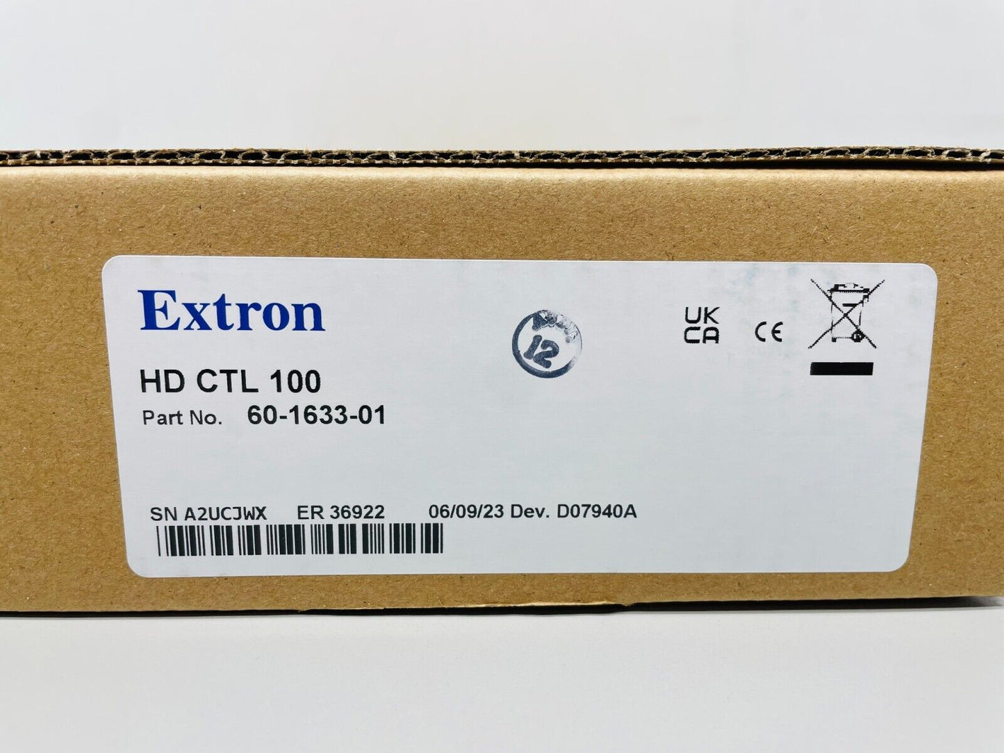 Extron HD CTL 100 Workspace Controller 60-1633-01 NEW