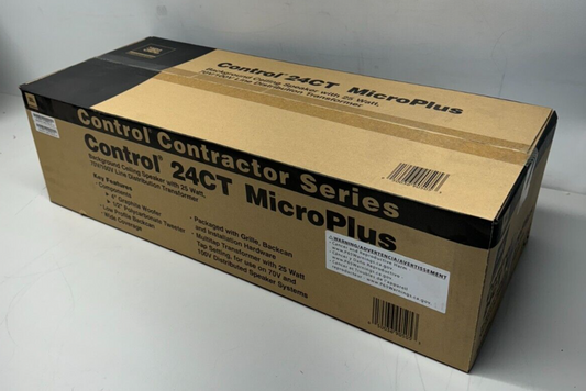 JBL Control 24CT MicroPlus 4" Background Music Ceiling Speaker SEALED BOX