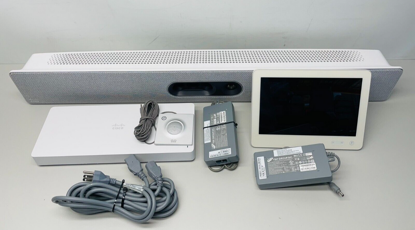 Cisco CS-KITPLUS-K9 Webex Room Kit with Quad Cam, Touch 10, and Codec Plus