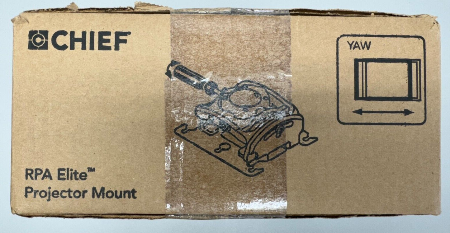 Chief RPMAU Elite Universal Ceiling Mount for Projectors (Black) RPMA-U