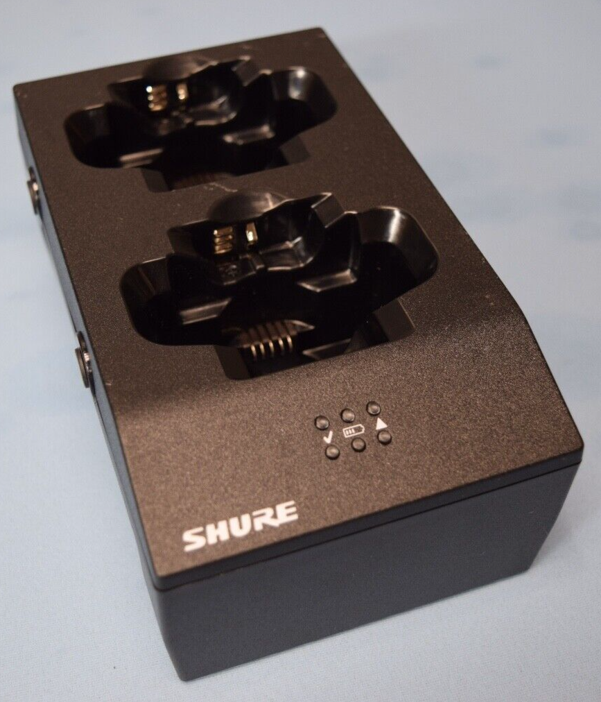 Shure SBC200 Dual-Docking Battery Charger without Power Supply – LPAV