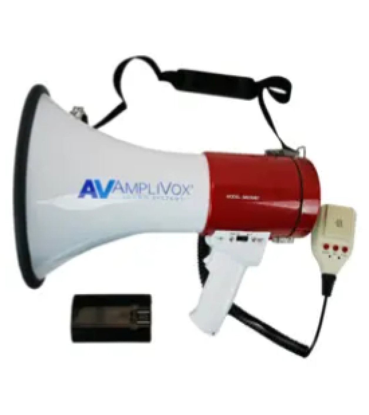 AmpliVox S602MBT Mity-Meg Bluetooth Rechargeable Megaphone Audio PA Bu ...