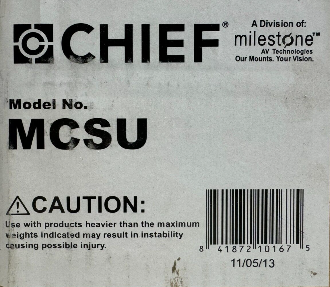 Chief MCSU Mid Size Ceiling Mount