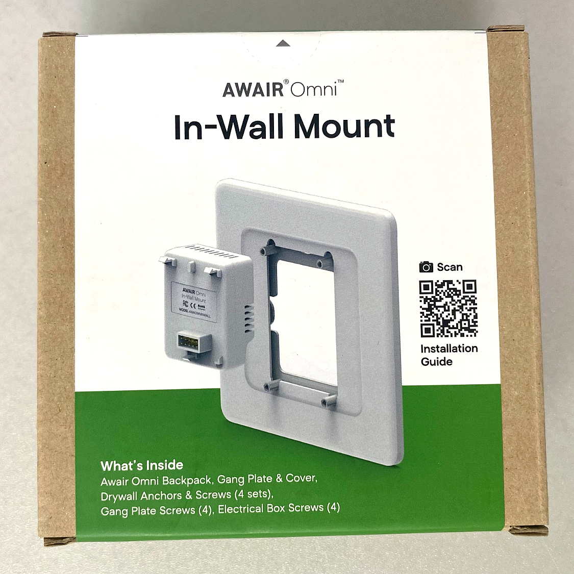 Awair Omni In-Wall Mount