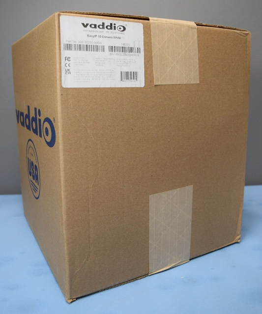 Vaddio EasyIP 10 Camera White 999-30200-000W (New Sealed)