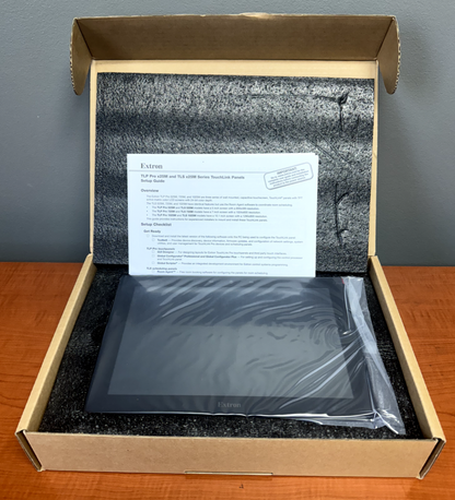 Extron TLP Pro 1025M Black 10" Wall Mount TouchLink Pro Touchpanel 60-1566-02