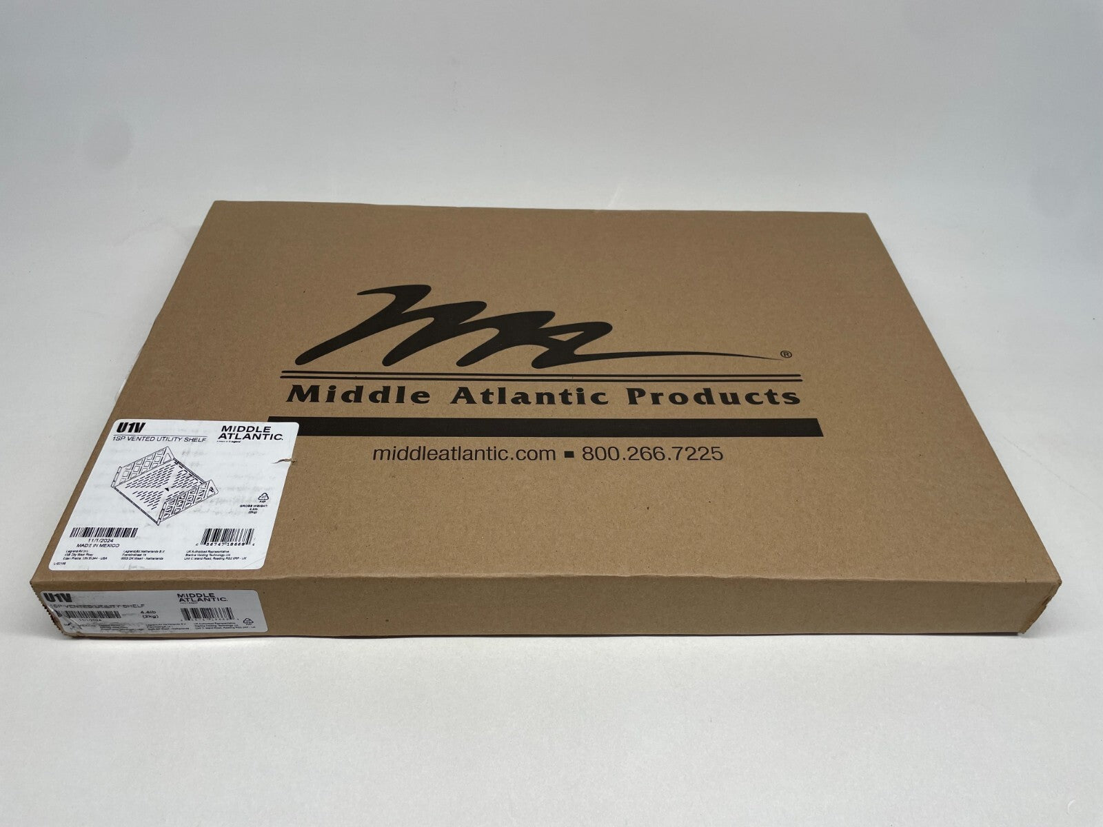Middle Atlantic U1V 1SP Universal Vented Utility Rackshelf (1 RU) – LPAV