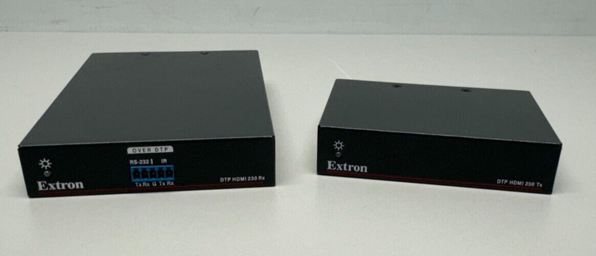 Extron DTP HDMI 230 Tx and Rx Over Twisted Pair Transmitter & Receiver Set