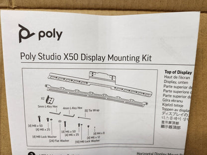 Poly Studio X50 - 2215-86418-001  Display Mount Kit VESA  NEW