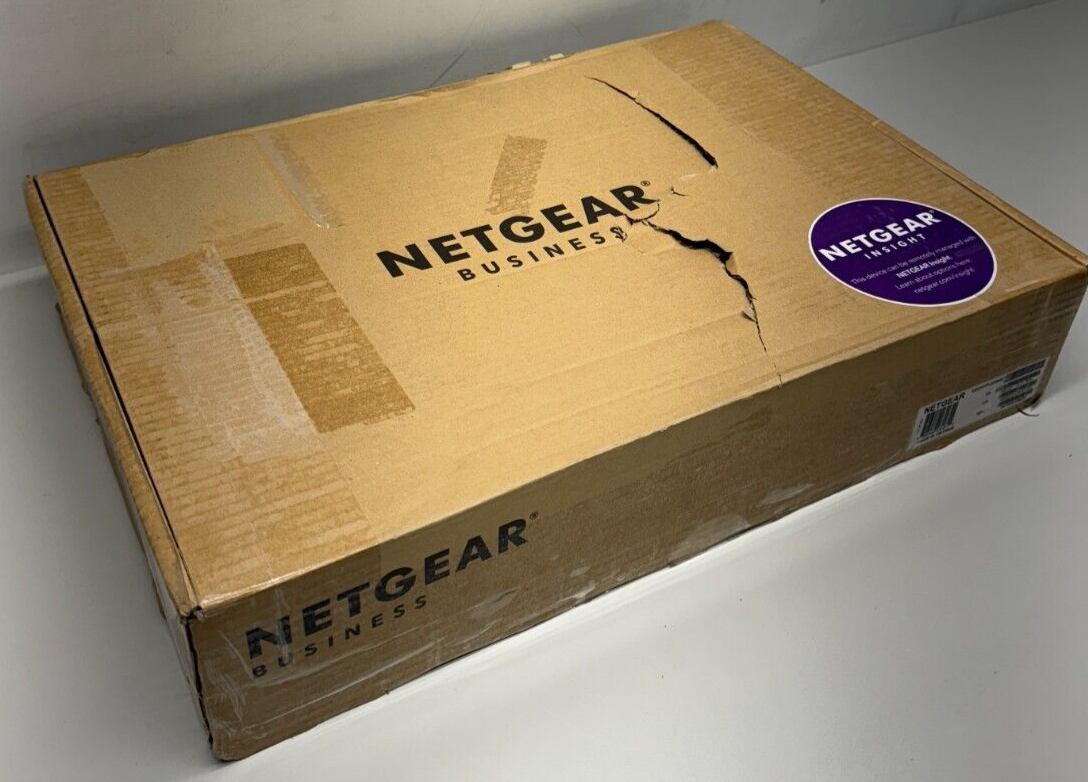 Netgear GS728TP-200NAS 24 Port Gigabit Smart Switch PoE NEW Open Box – LPAV