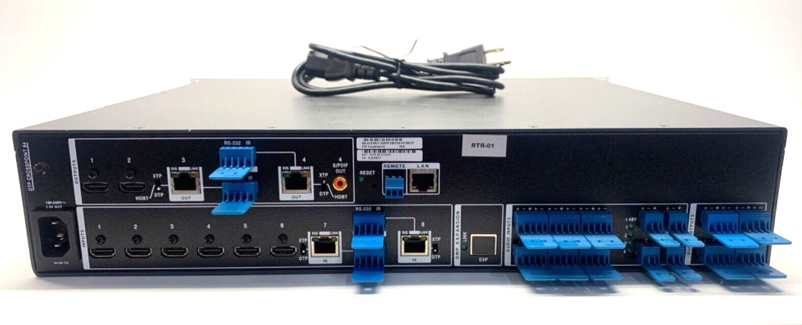 Extron DTP Crosspoint 84 Series Digital 8x4 Scaling Presentation Matri ...