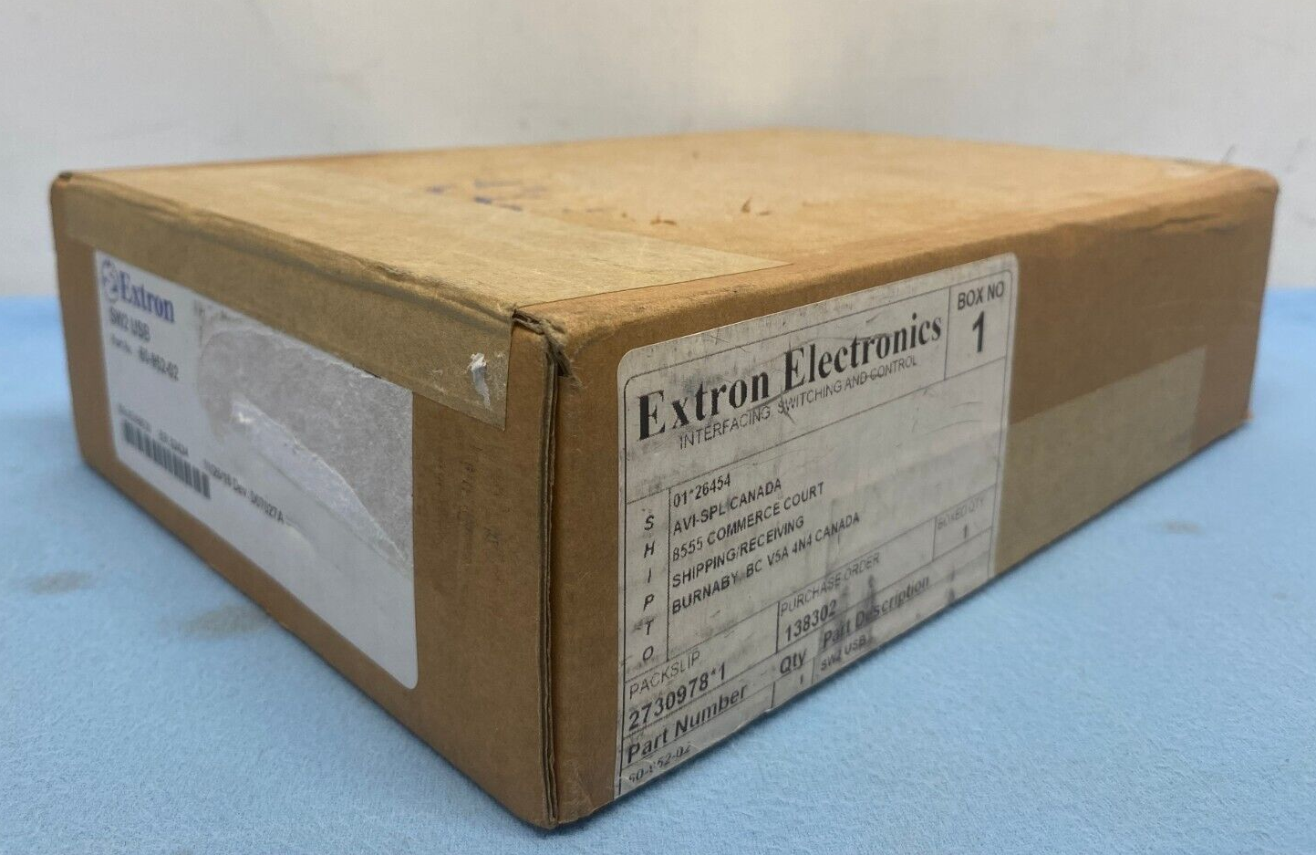 Extron SW2 USB Two Input Switcher (60-952-02)