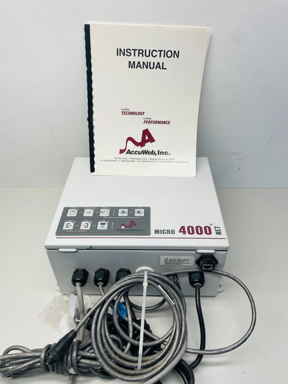 AccuWeb CTL 4240-02 Micro 4000 Web Guide Control System