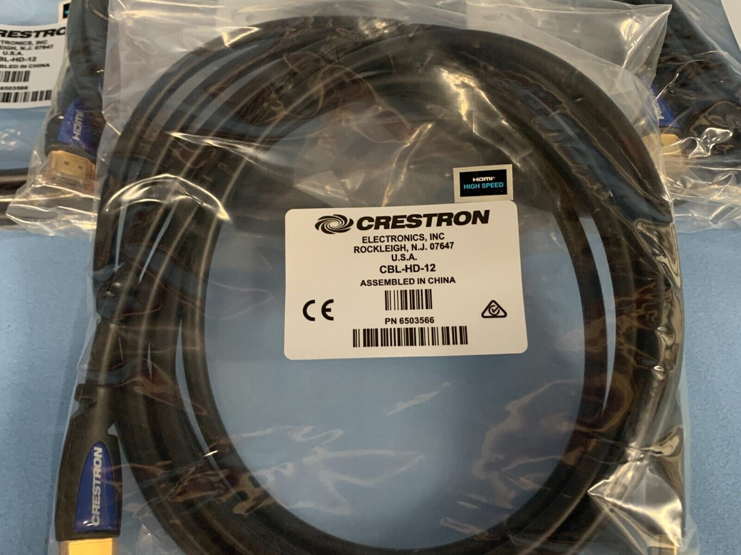 CRESTRON CBL-HD-12   12ft HDMI INTERFACE CABLE (10Cables)