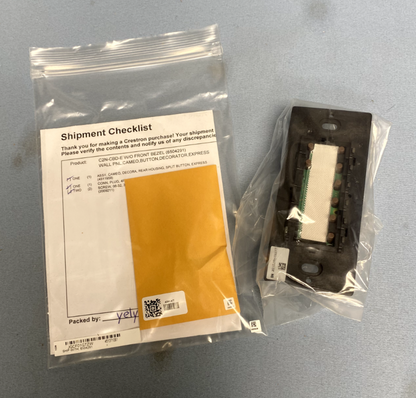 Crestron C2N CBD E B T Cameo Express Wired Cresnet Keypad Black Crestron C2N CBD E B T Cameo Express Wired Cresnet Keypad Black