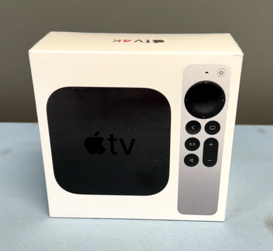 Apple TV 4K 2nd Generation 32GB Black MXGY2LL/A Brand New