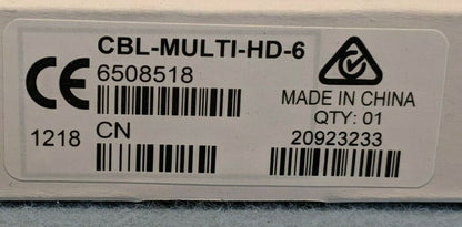 Crestron CBL-MULTI-HD-6, 6508518 Crestron Mercury Multihead HD Video Cable, 6 ft