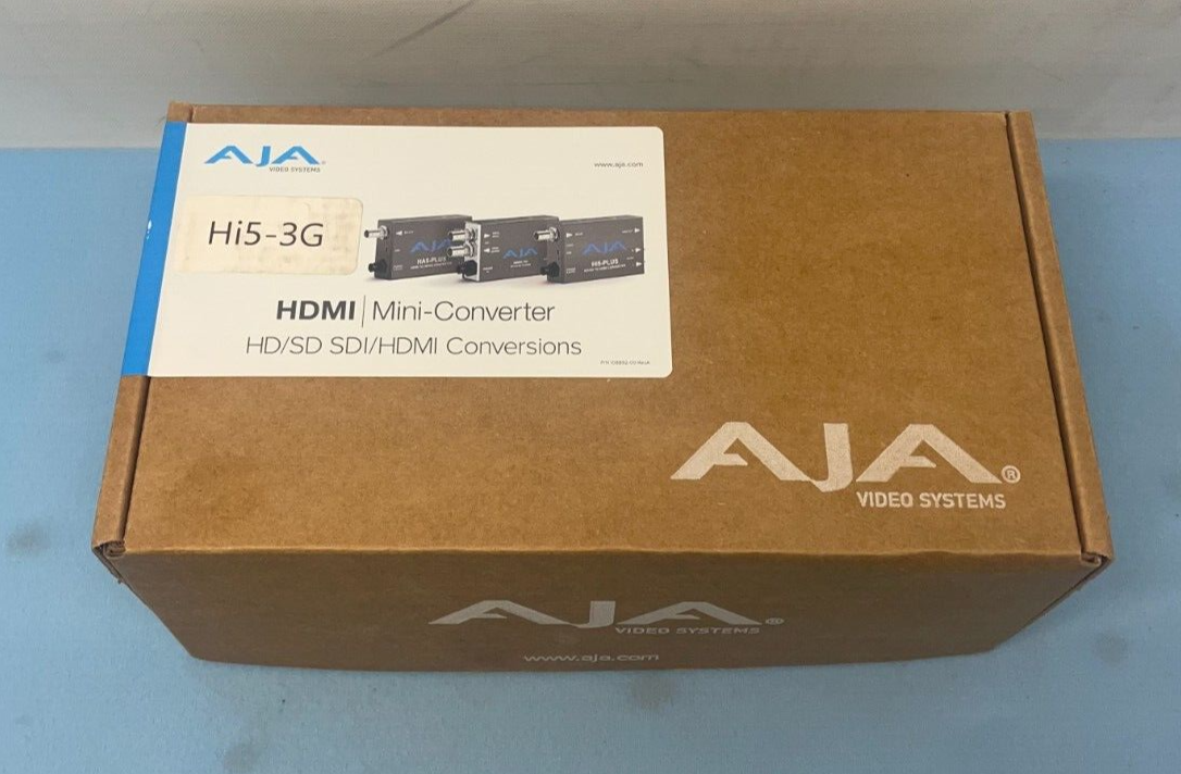 AJA Hi5-3G 3G/Dual Link/HD/SD-SDI to HDMI Mini-Converter