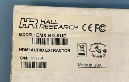 Hall Research EMX-HD-AUD HDMI Audio Extractor w/ EDID