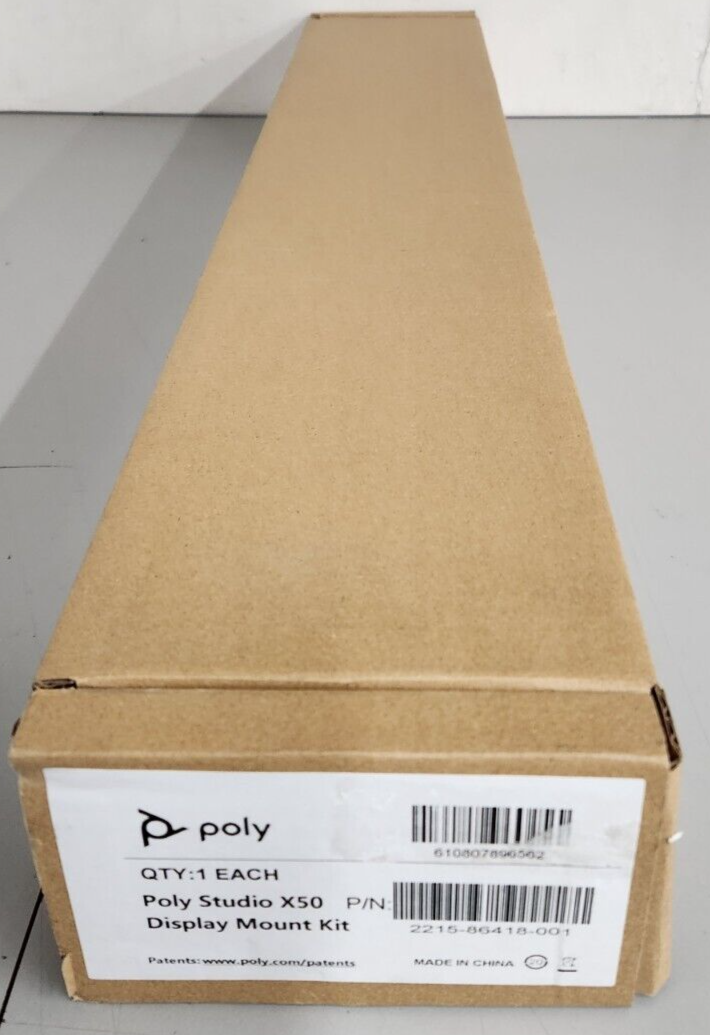 Poly Polycom Studio X50 Display VESA Mounting Kit 2215-86418-001   New