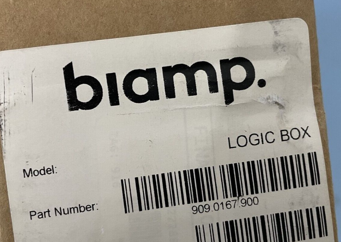 Biamp Logic Box - Programmable Inputs/Outputs for Control of Audia and/or Nexia