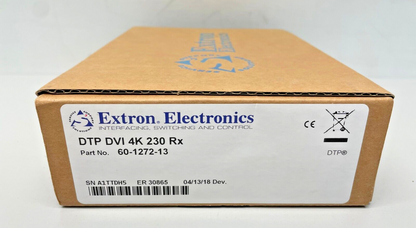 Extron 60-1272-13 DTP DVI 4K 230 Rx / DTP Receiver for DVI