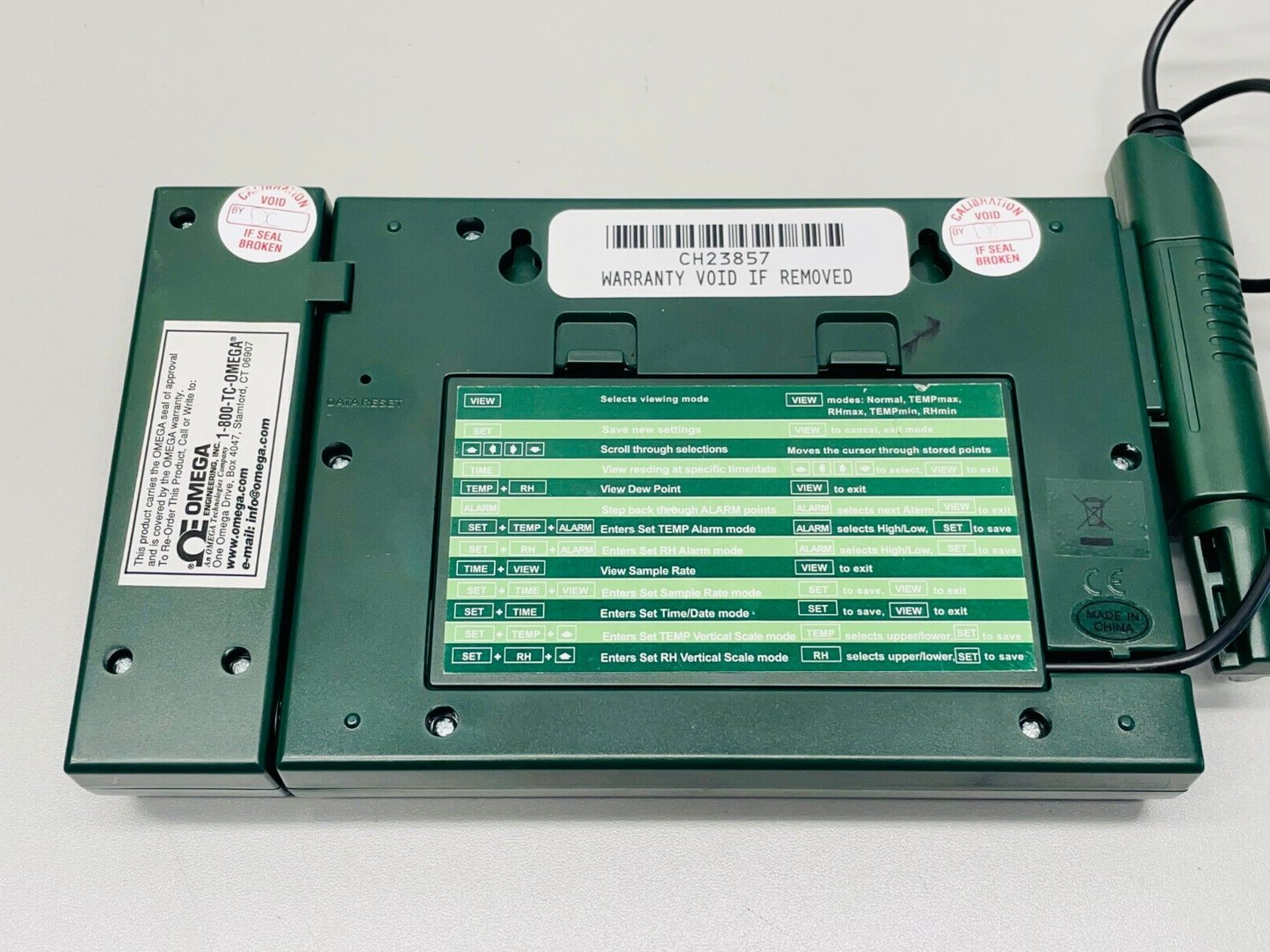 Extech RH520 Humidity and Temperature Chart Recorder