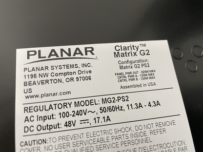 Planar MG2-PS2 Clarity Matrix G2 PS2 Power Supply Module -  750-2138-00