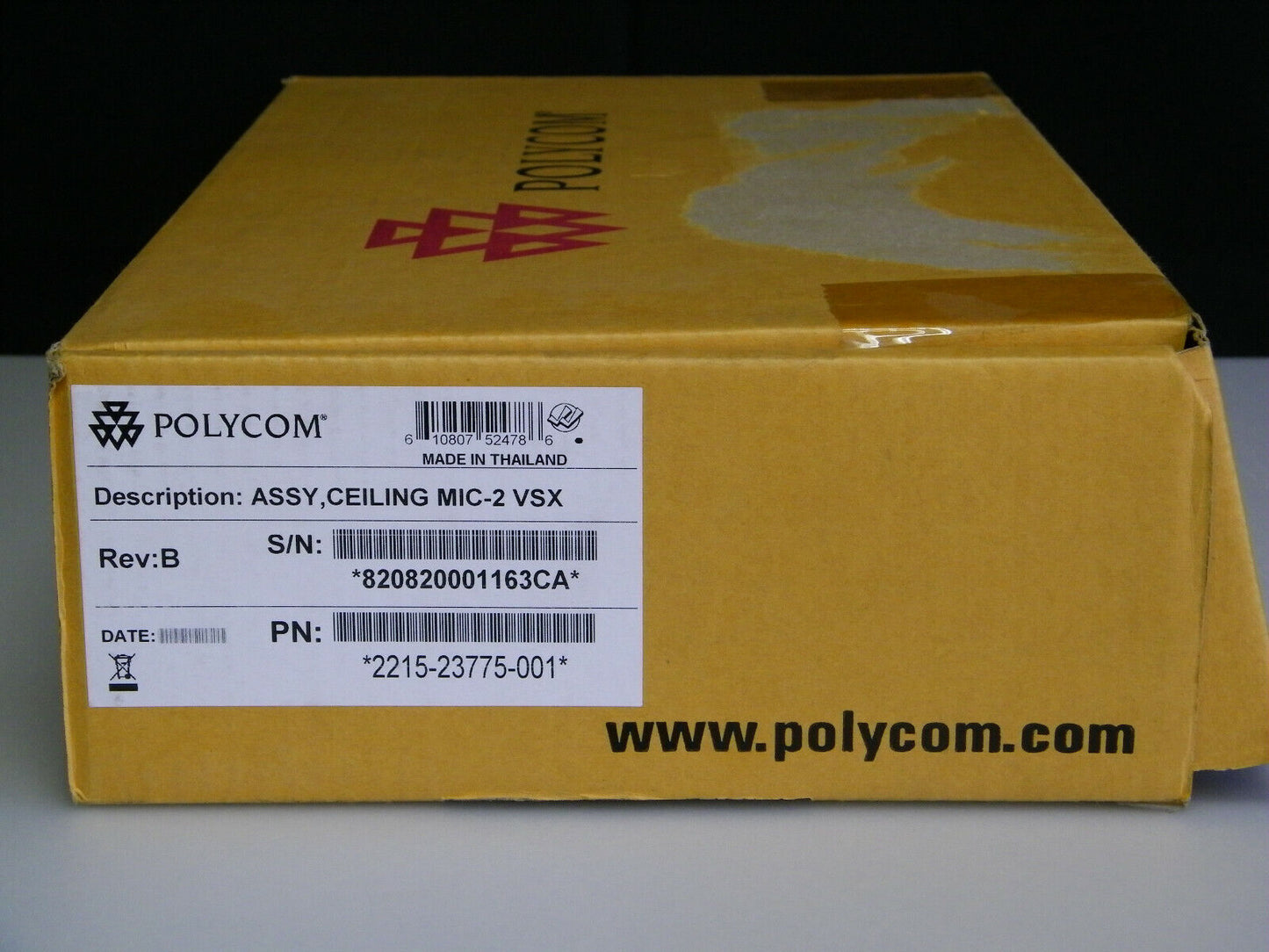 Polycom 2215-23775-001 / Assy, Ceiling MIC-2 VSX