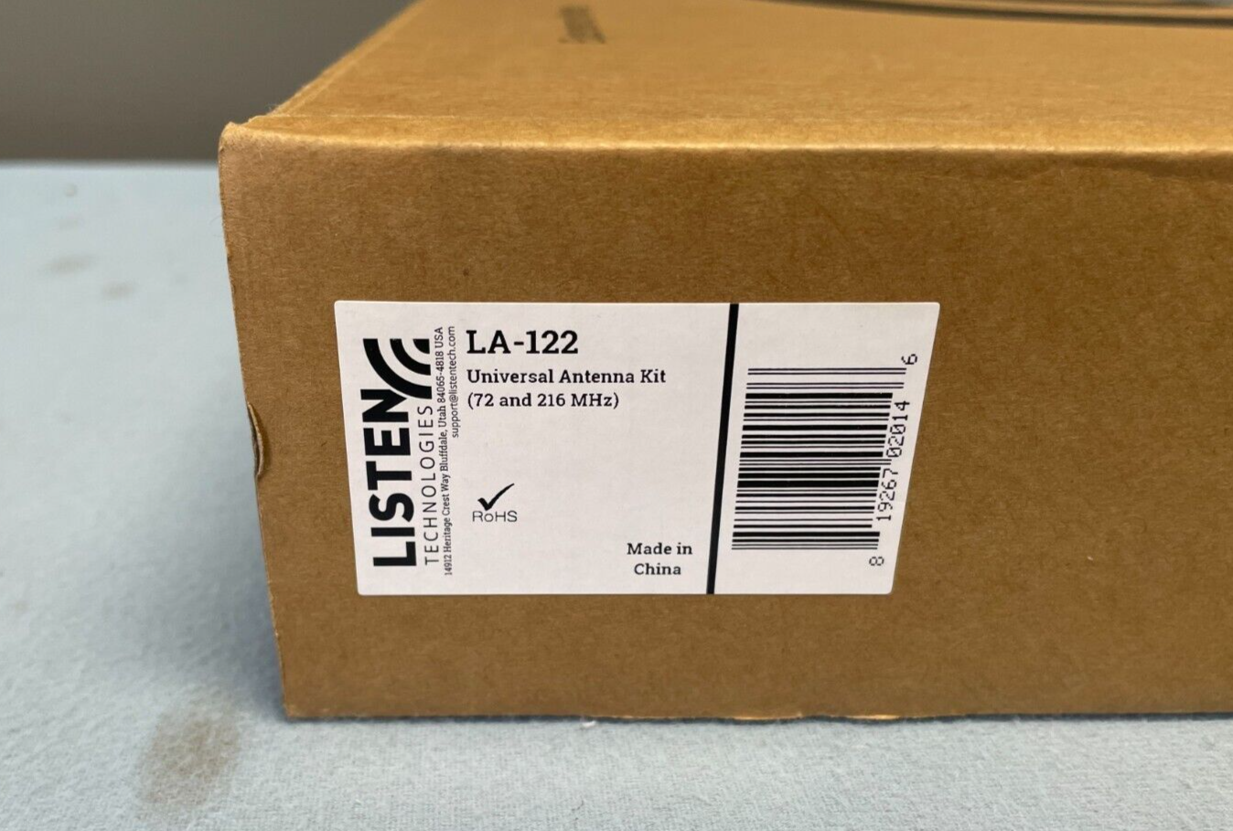 Listen LA-122 Universal Antenna Kit (72 MHz and 216 MHz) New-Open box