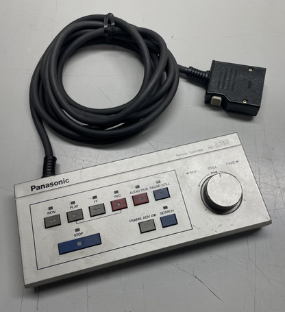 Panasonic AG-A600 Vintage A/B Roll Edit Deck Remote Control / Controller