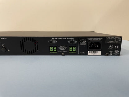 Lab Gruppen E Series 4:2 400-Watt Pro Audio Power Amplifier w/ 2 Output Channels