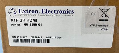 Extron 60-1199-01 | XTP SR HDMI | HDMI Scaling Receiver