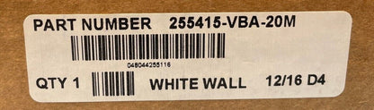 Cortelco 255415-VBA-20M Single Line Corded White Wall Telephone