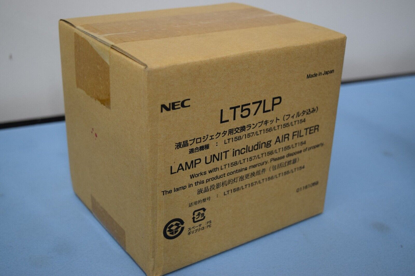 NEC  LT57LP Lamp Unit Including Air Filter   ORIGINAL NEC