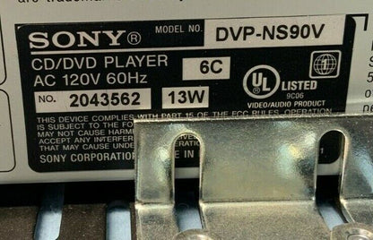 Sony DVP-NS90V | DVD & CD Video Player w/ Remote & HDMI Interface