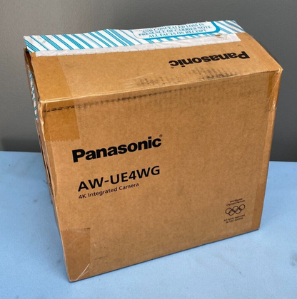 Panasonic AW-UE4WG Compact 4K PTZ Camera with IP Streaming (White) NOB