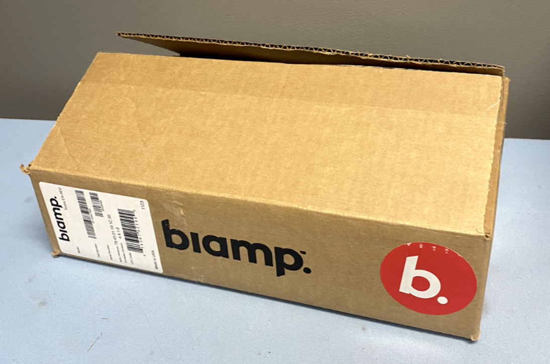 Biamp Tesira EX-AEC 4-Channel Mic/Line Input Modular Expander 911.0341.900