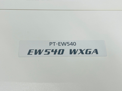 Panasonic PT-EW540 WXGA Large Venue Projector 707 Lamp Hours