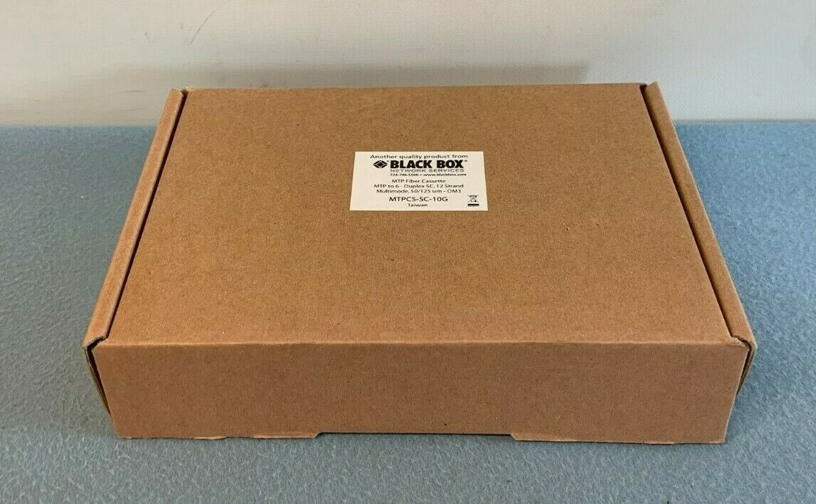 Black Box / MTPCS-SC-10G / MTP Fiber Optic Multimode Cassette