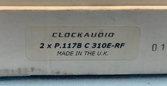 Clockaudio Full Flex Black Cardiod Gooseneck Microphone / 7in. (180mm) / C31E-RF