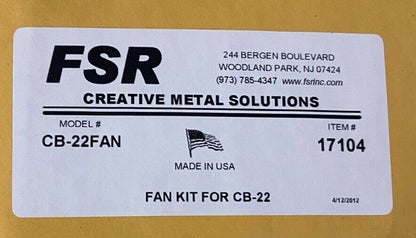 FSR CB-22FAN Classroom Ceiling Enclosure for CB-22