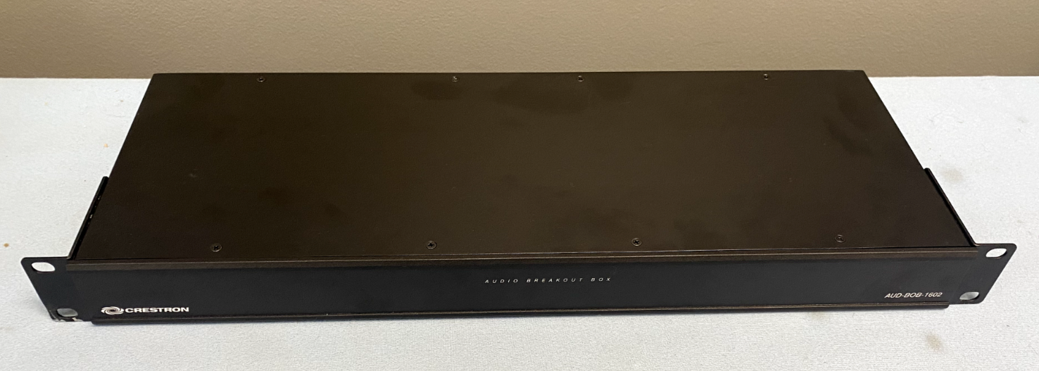 Crestron AUD-BOB-1602 16-Channel Analog Audio Breakout Box 6507063 – LPAV