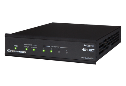 Crestron DM-DA4-4K-C 1:4 4K HDMI to DM 8G+ & HDBaseT Splitter (6507981)