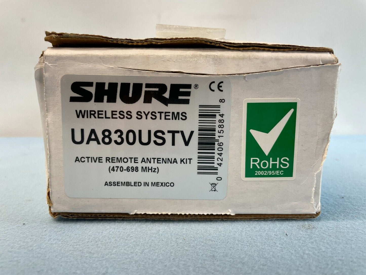 Shure UA83OUSTV UHF Active Remote Antenna Kit 470-698 MHz